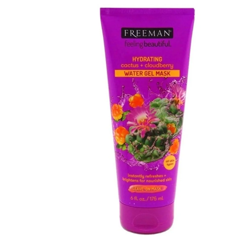 3 Freeman mask set Cactus Cloudberry Water Gel mask Canadian hemp Seed Clay mask